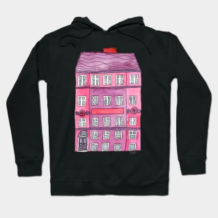 Pink European Townhouse Hoodie